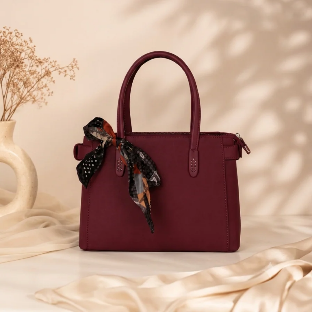 Weekend Tote Bag – Burgundy