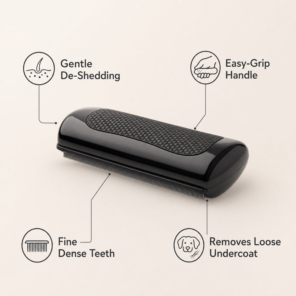 Dual-Sided Grooming Comb